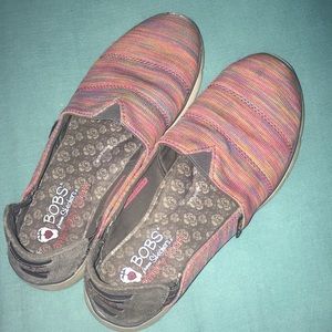 Multi color stretchy BOBS shoe